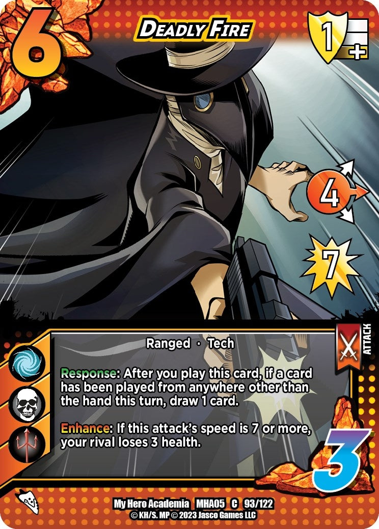 Deadly Fire (93) [MHA5] - UniVersus Single