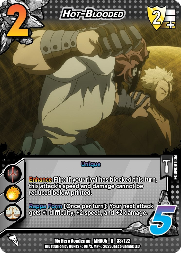 Hot-Blooded (33) [MHA5] - UniVersus Single