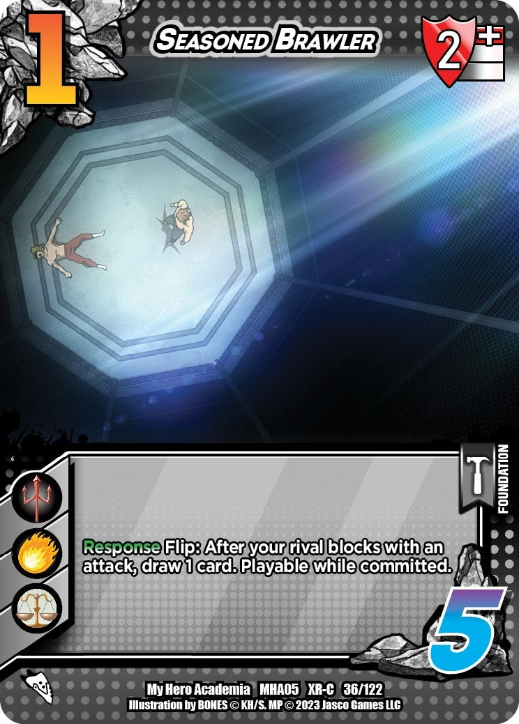 Seasoned Brawler (XR) (36) [MHA5] - UniVersus Single