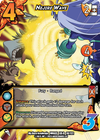 Nejire Wave (XR) (38) [MHA5] - UniVersus Single