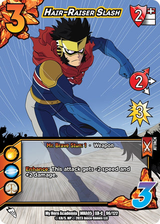 Hair-Raiser Slash (XR) (96) [MHA5] - UniVersus Single