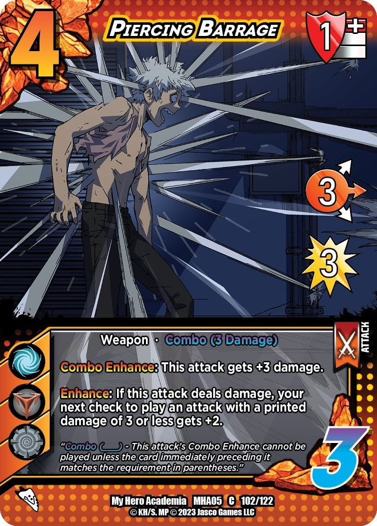 Piercing Barrage (102) [MHA5] - UniVersus Single