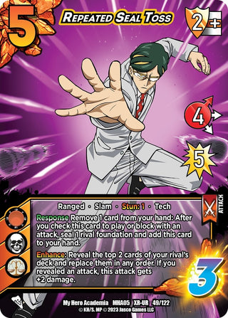 Repeated Seal Toss (XR) (49) [MHA5] - UniVersus Single