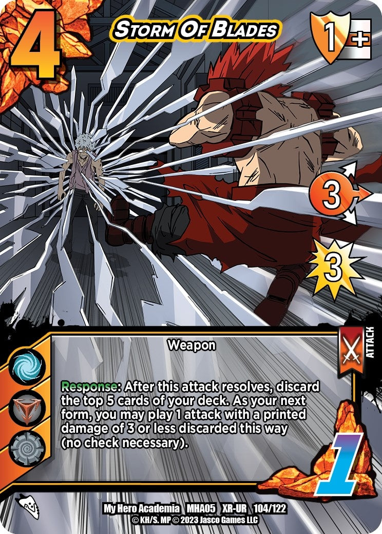 Storm of Blades (XR) (104) [MHA5] - UniVersus Single