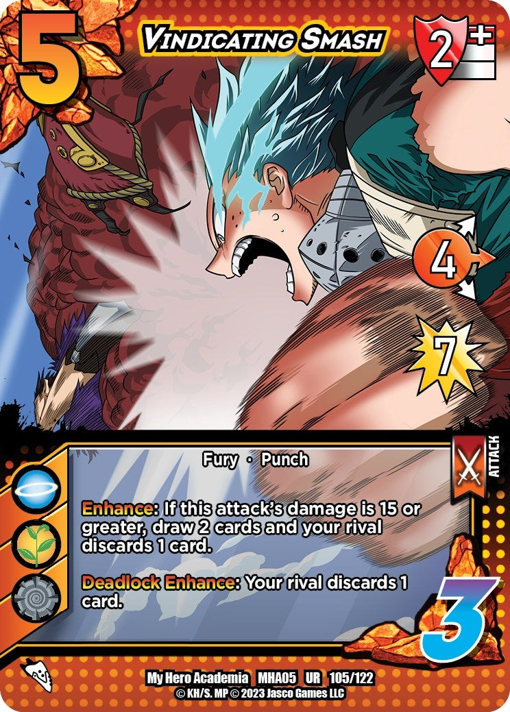 Vindicating Smash (105) [MHA5] - UniVersus Single
