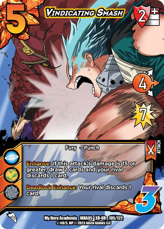 Vindicating Smash (XR) (105) [MHA5] - UniVersus Single