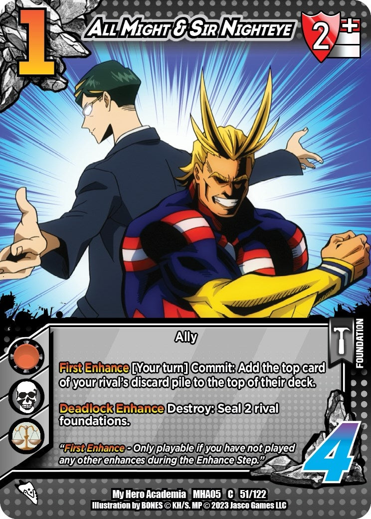 All Might & Sir Nighteye (51) [MHA5] - UniVersus Single