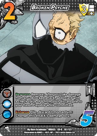 Broken Psyche (XR) (107) [MHA5] - UniVersus Single