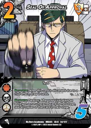 Seal Of Approval (XR) (54) [MHA5] - UniVersus Single