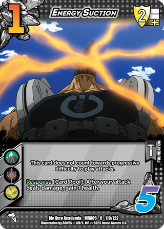 Energy Suction (110) [MHA5] - UniVersus Single