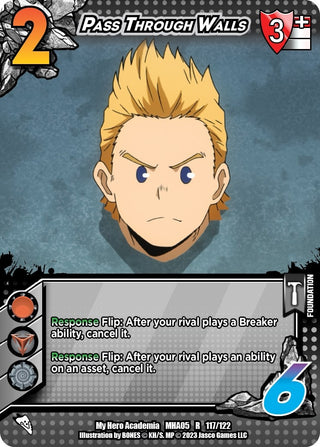 Pass Through Walls (117) [MHA5] - UniVersus Single