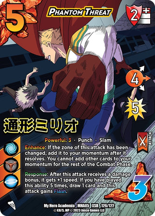 Phantom Threat (XSR) (126) [MHA5] - UniVersus Single