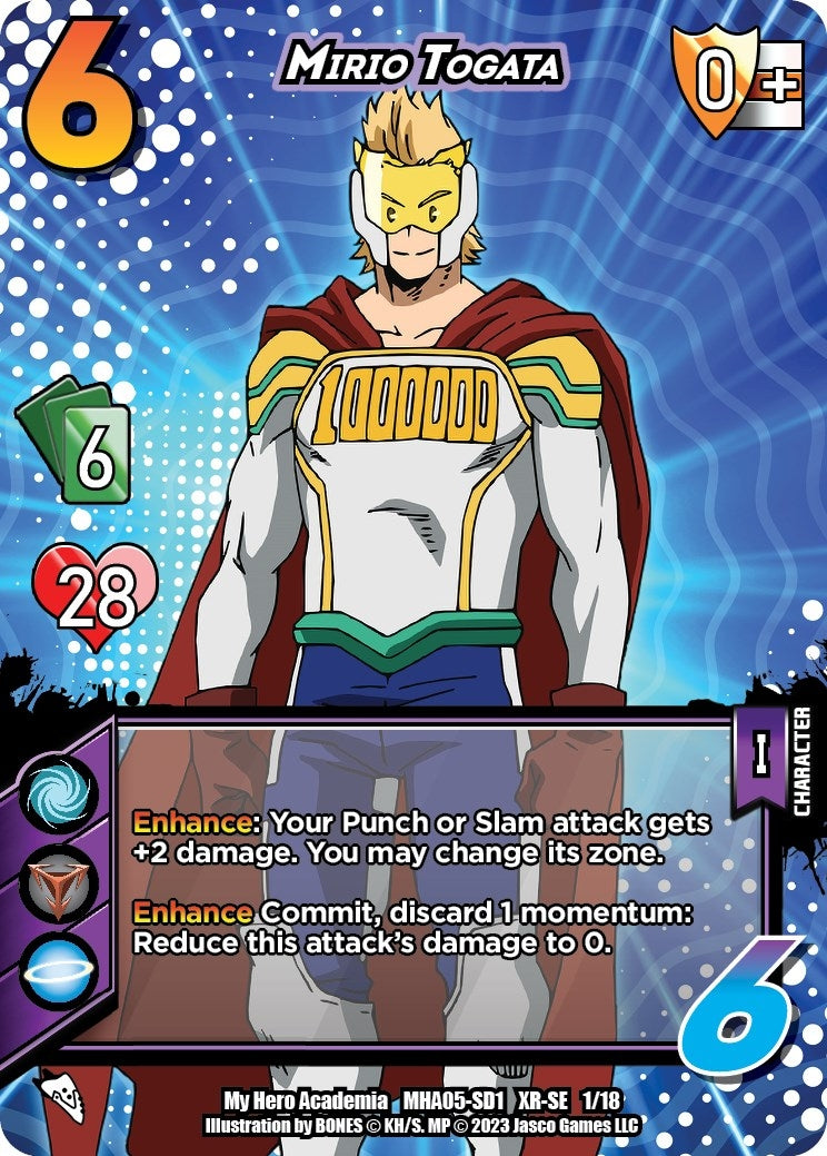 Mirio Togata (XR) (1) [MHA5] - UniVersus Single