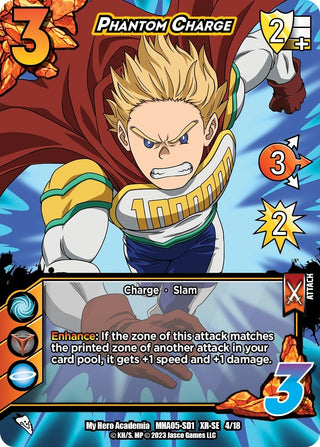 Phantom Charge (XR) (4) [MHA5] - UniVersus Single