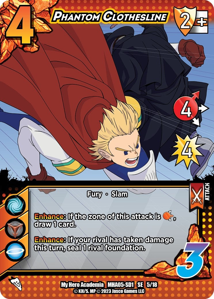 Phantom Clothesline (5) [MHA5] - UniVersus Single