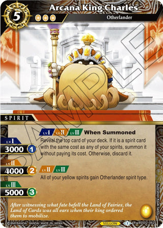 Arcana King Charles (2062) [BSS02] - Battle Spirits Saga Single