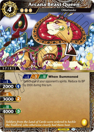 Arcana Beast Queen (2066) [BSS02] - Battle Spirits Saga Single