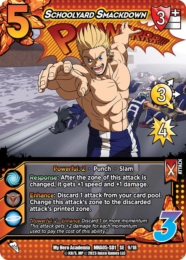 Schoolyard Smackdown (9) [MHA5] - UniVersus Single