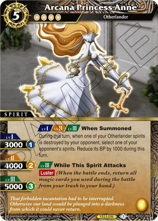 Arcana Princess Anne (2064) [BSS02] - Battle Spirits Saga Single