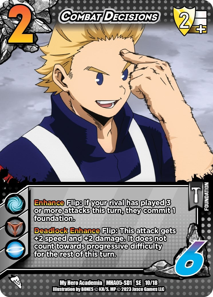 Combat Decisions (10) [MHA5] - UniVersus Single