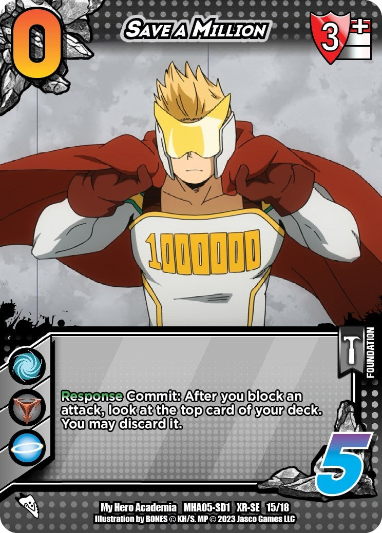 Save a Million (XR) (15) [MHA5] - UniVersus Single