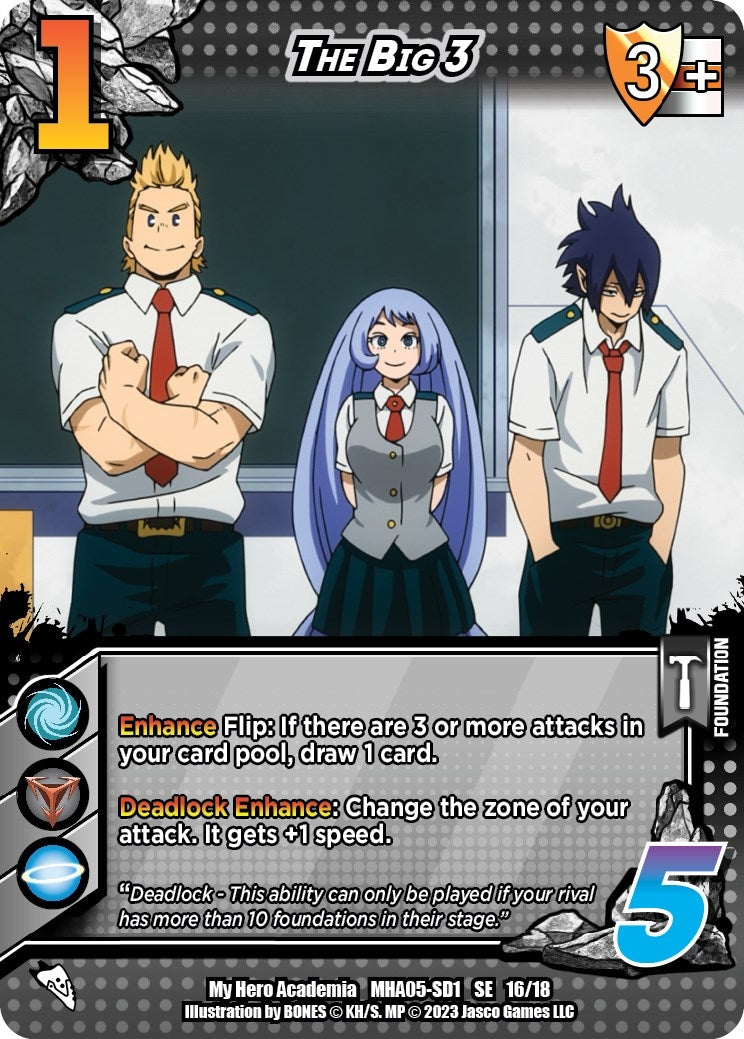 The Big 3 (16) [MHA5] - UniVersus Single