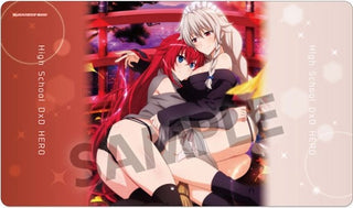 High School DxD HERO Rubber Mat - Rias & Grayfia Snuggling Sisters - Playmats Sealed