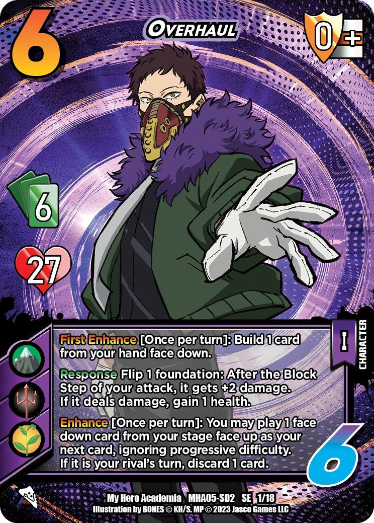 Overhaul (1) [MHA5] - UniVersus Single