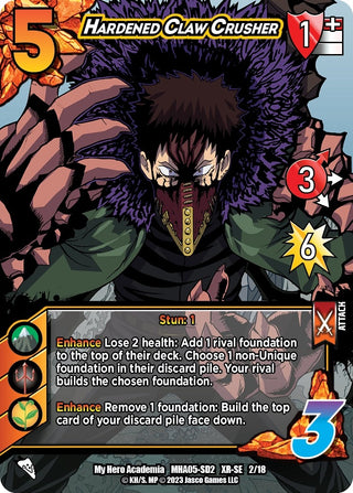Hardened Claw Crusher (XR) (2) [MHA5] - UniVersus Single