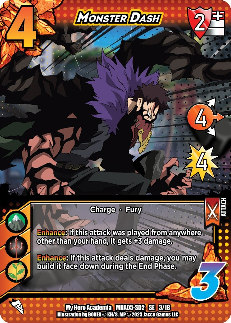 Monster Dash (3) [MHA5] - UniVersus Single
