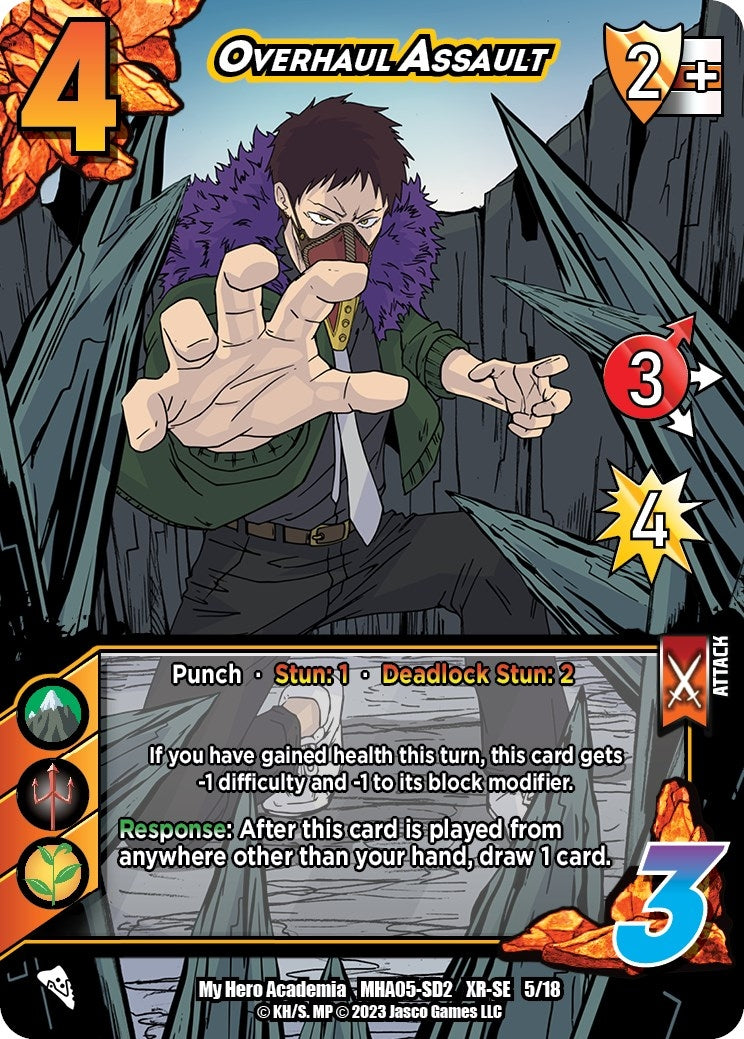 Overhaul Assault (XR) (5) [MHA5] - UniVersus Single