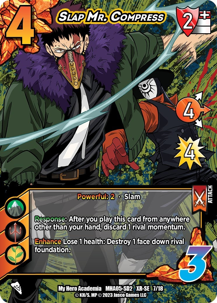 Slap Mr. Compress (XR) (7) [MHA5] - UniVersus Single