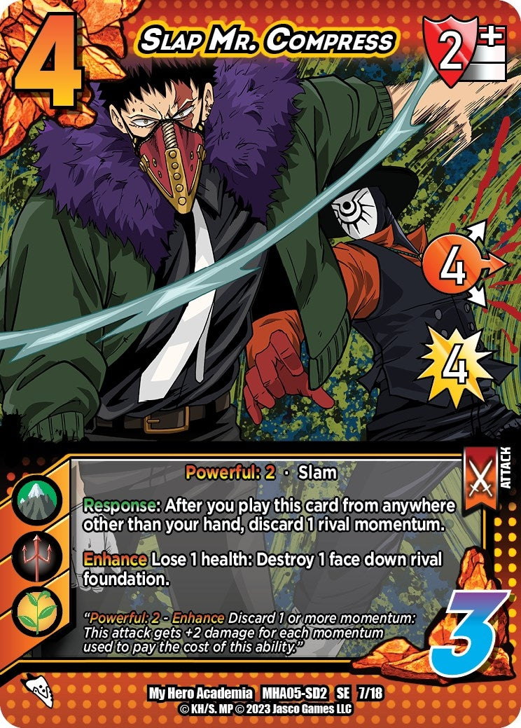 Slap Mr. Compress (7) [MHA5] - UniVersus Single
