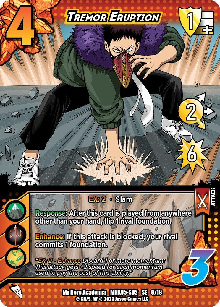 Tremor Eruption (9) [MHA5] - UniVersus Single