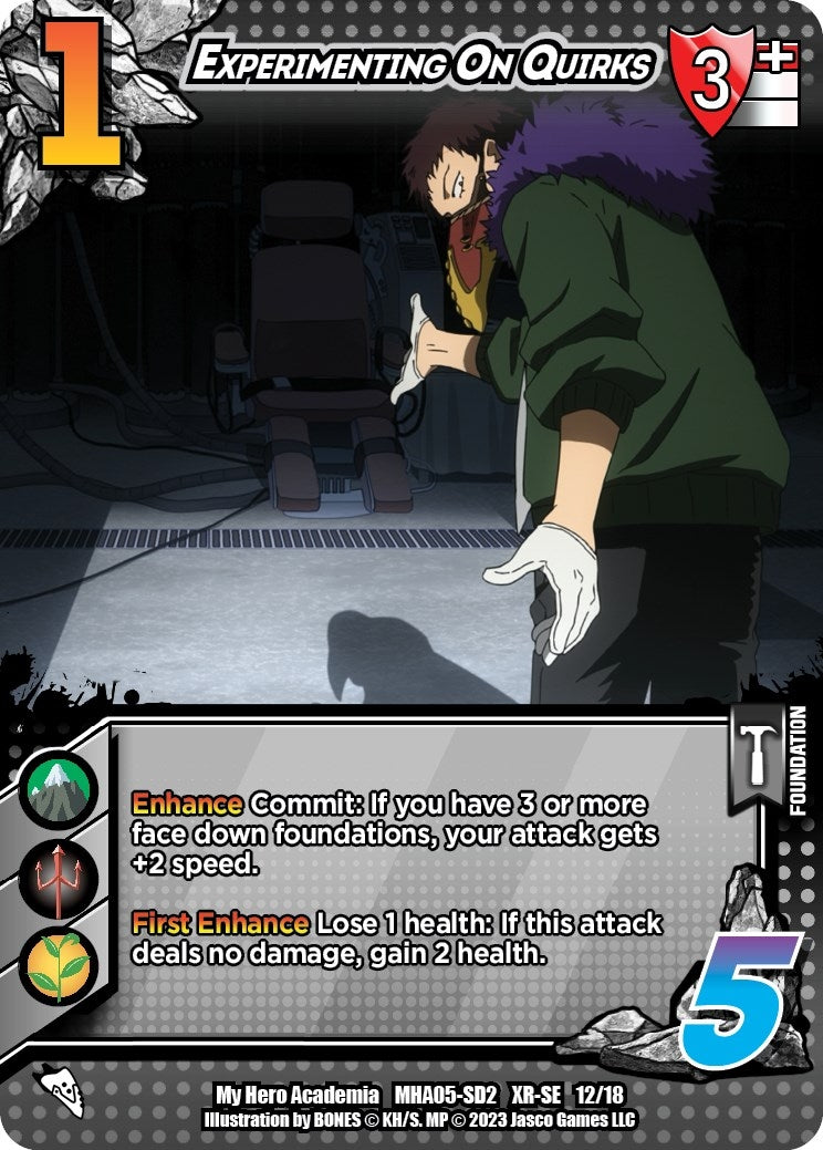 Experimenting On Quirks (XR) (12) [MHA5] - UniVersus Single
