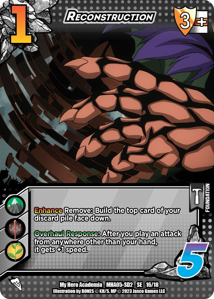Reconstruction (16) [MHA5] - UniVersus Single