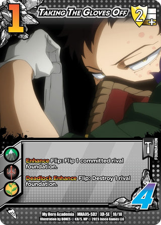 Taking The Gloves Off (XR) (18) [MHA5] - UniVersus Single