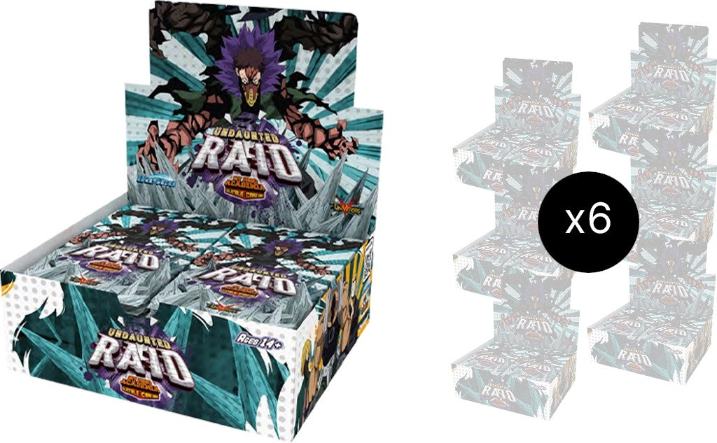 My Hero Academia: Undaunted Raid Booster Box Case [MHA5] - UniVersus Sealed