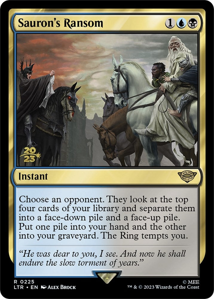 Sauron’s Ransom (225) [PRE] - MTG Single