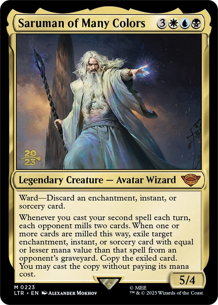 Saruman of Many Colors (223) [PRE] - MTG Single