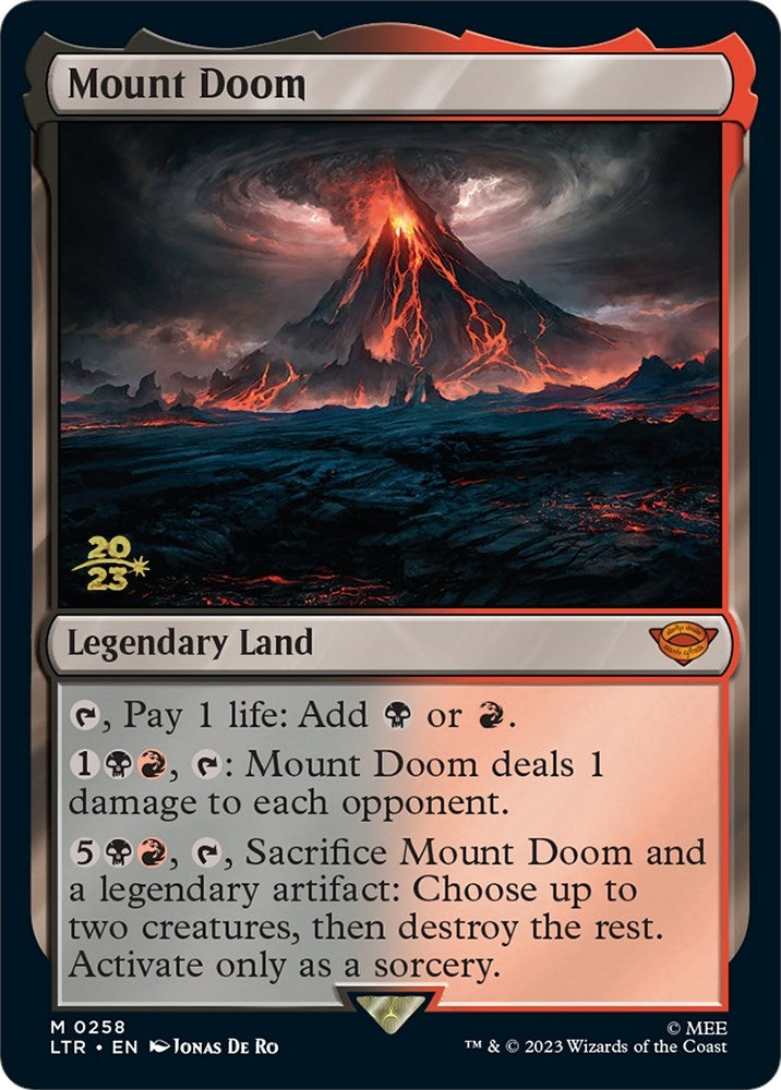 Mount Doom (258) [PRE] - MTG Single