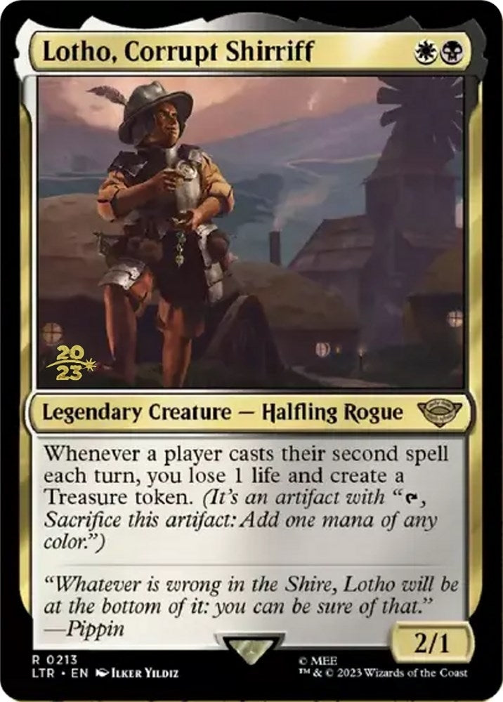 Lotho Corrupt Shirriff (213) [PRE] - MTG Single