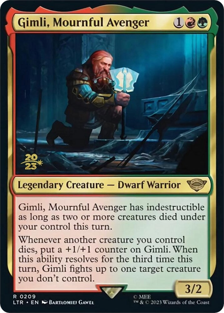 Gimli Mournful Avenger (209) [PRE] - MTG Single