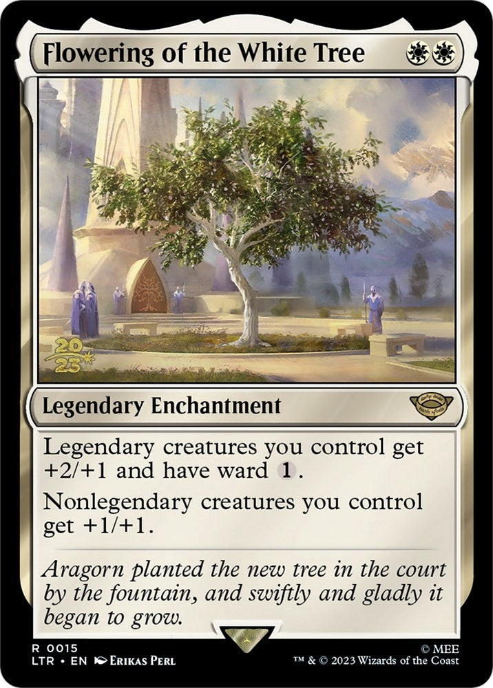 Flowering of the White Tree (15) [PRE] - MTG Single