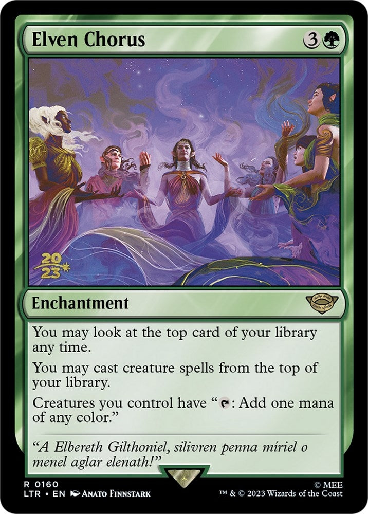 Elven Chorus (160) [PRE] - MTG Single