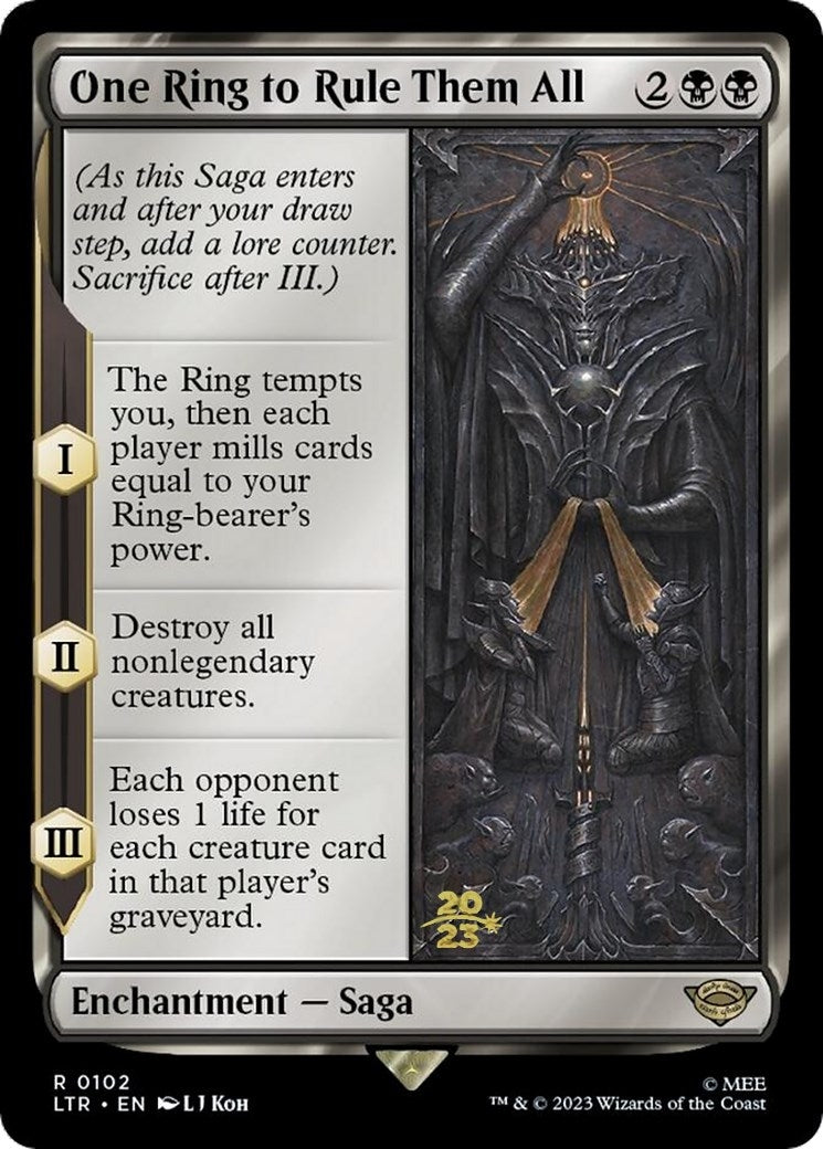 One Ring to Rule Them All (102) [PRE] - MTG Single