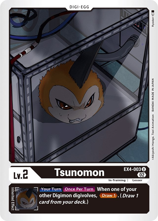 Tsunomon (4003) [EX04] - Digimon Card Game Single