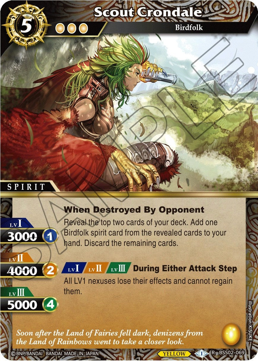 Scout Crondale (2069) [BSS02] - Battle Spirits Saga Single