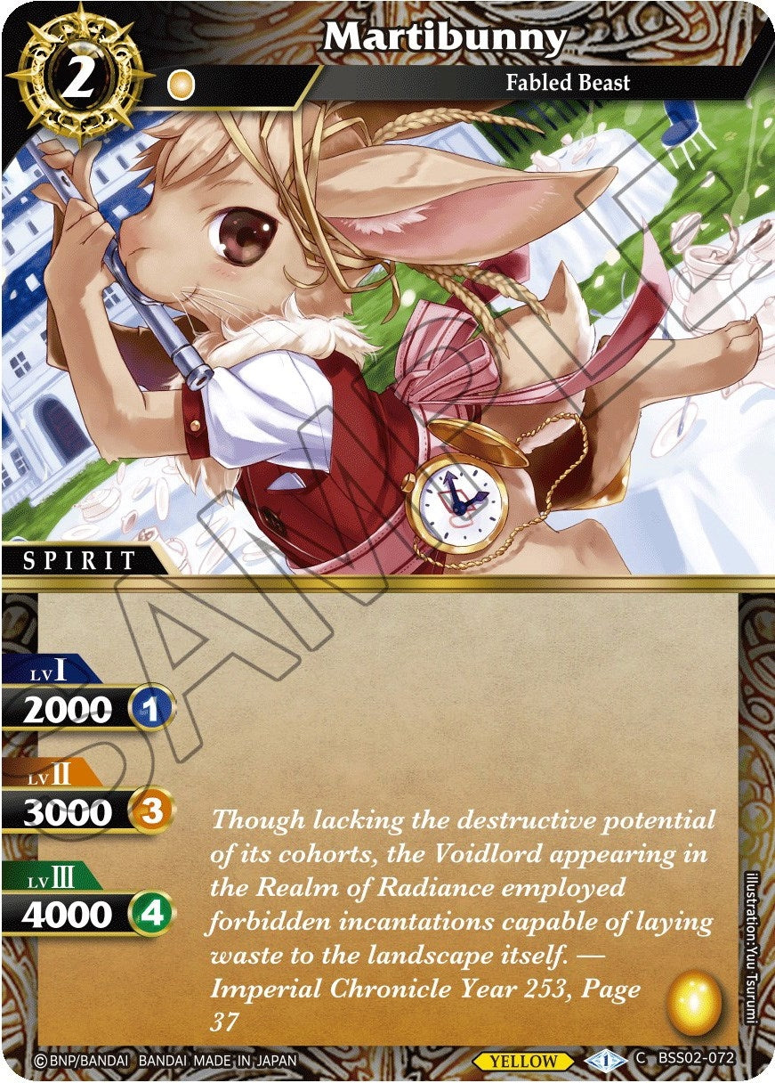 Martibunny (2072) [BSS02] - Battle Spirits Saga Single