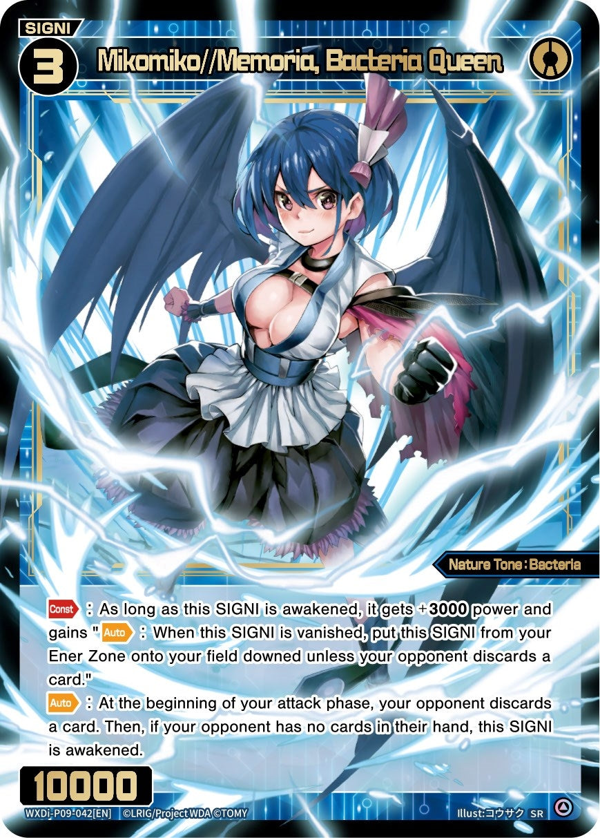 Mikomiko//Memoria Bacteria Queen (9042) [WXDi-P09] - WIXOSS Single